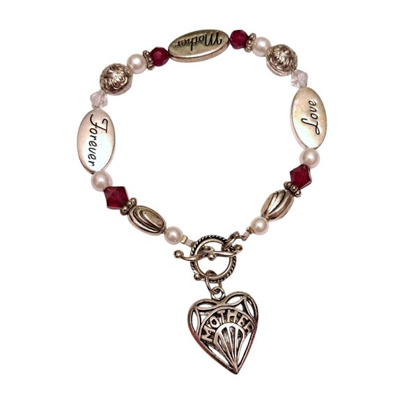 Expressively Yours Jewelry - Expressively Yours Love Mother Forever Bracelet Heart Shaped Gift